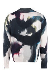 Cotton crew-neck sweater